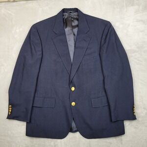 Polo Ralph Lauren Jacket Men Large 42 Sport Coat Blazer University Club Union US